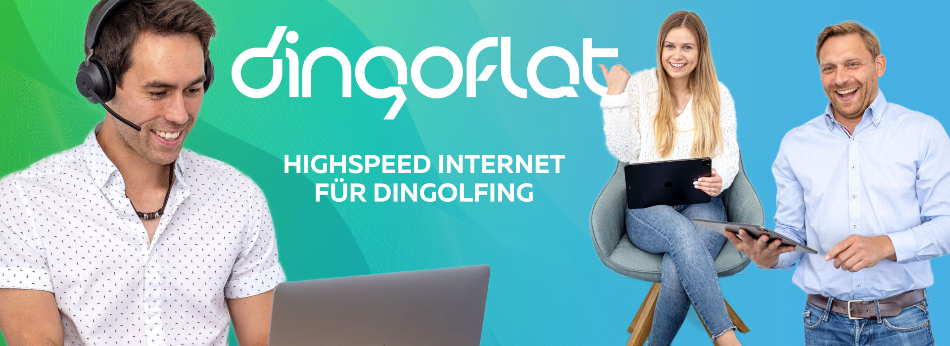 Highspeed Internet für Dingolfing mit echter Glasfaser.