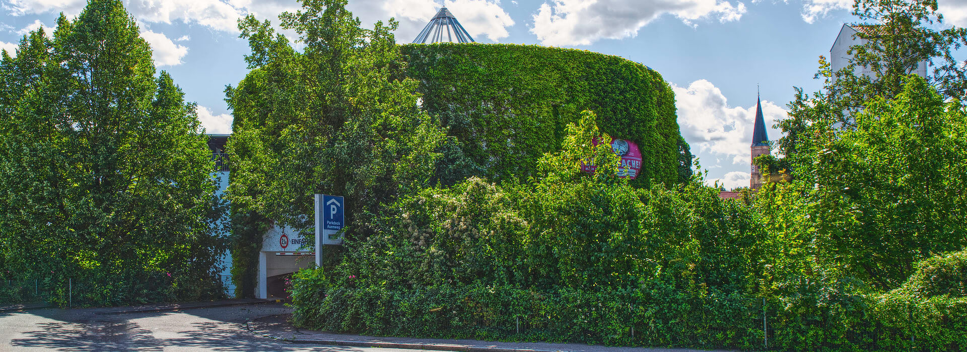 Ansicht Parkdeck Am Auenweg Dingolfing